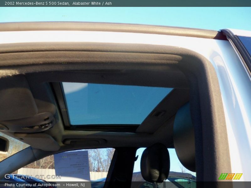 Alabaster White / Ash 2002 Mercedes-Benz S 500 Sedan