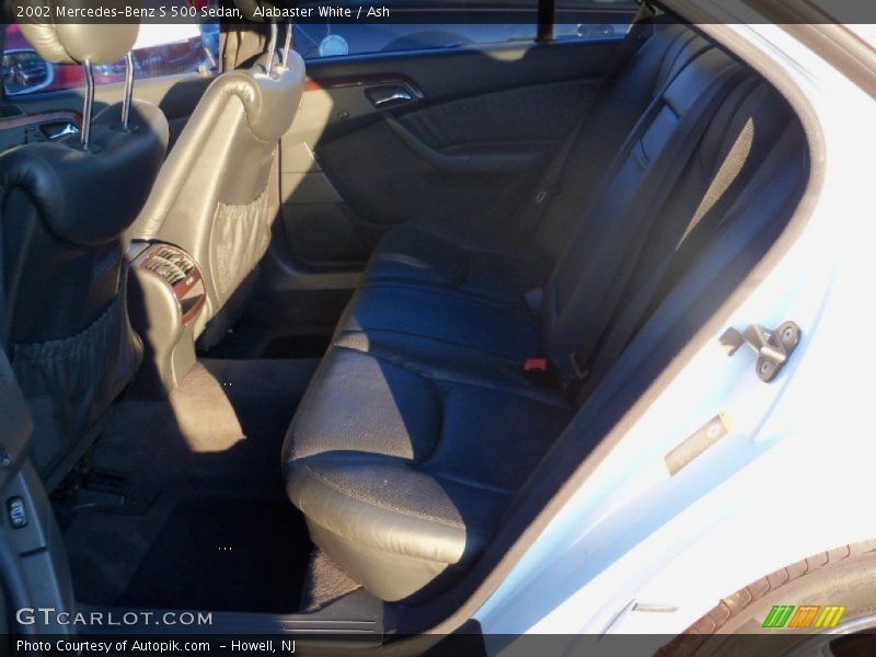 Alabaster White / Ash 2002 Mercedes-Benz S 500 Sedan