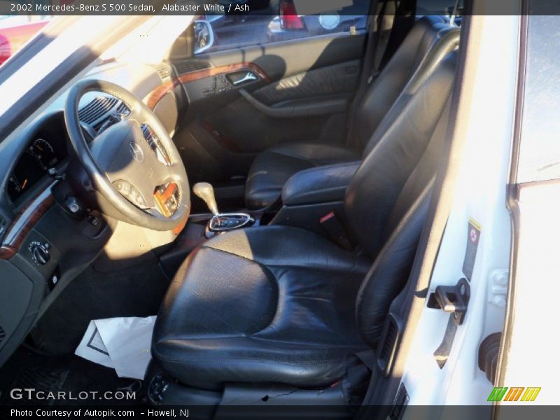 Alabaster White / Ash 2002 Mercedes-Benz S 500 Sedan