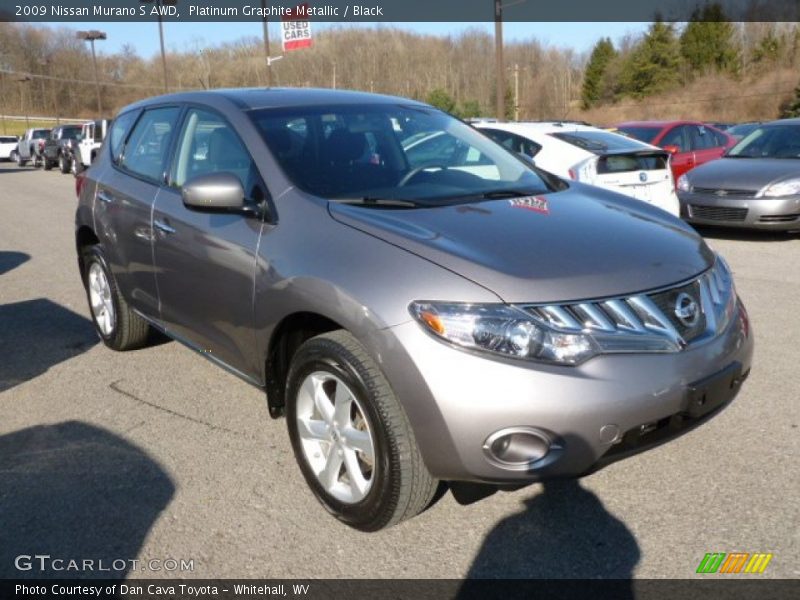 Platinum Graphite Metallic / Black 2009 Nissan Murano S AWD
