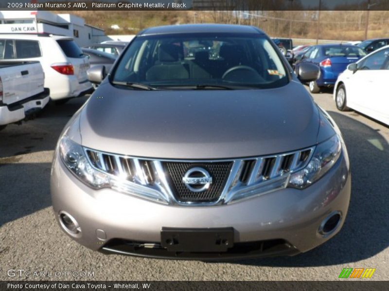 Platinum Graphite Metallic / Black 2009 Nissan Murano S AWD