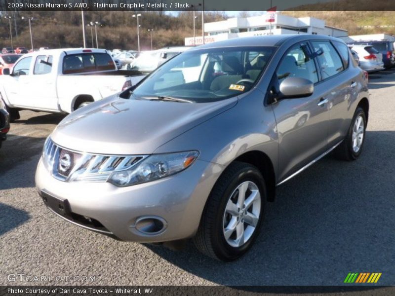Platinum Graphite Metallic / Black 2009 Nissan Murano S AWD