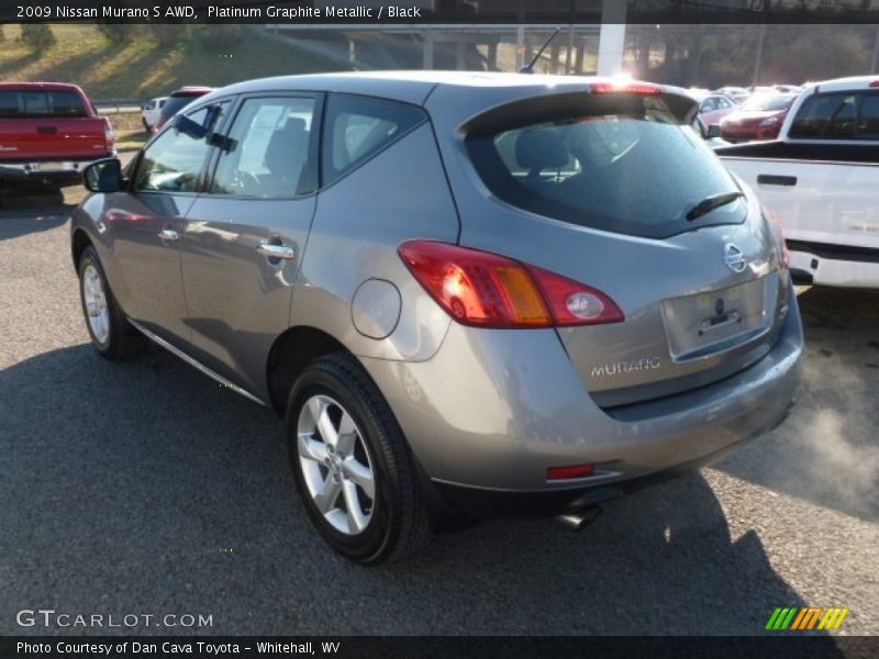 Platinum Graphite Metallic / Black 2009 Nissan Murano S AWD