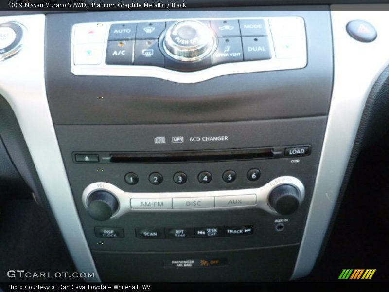 Platinum Graphite Metallic / Black 2009 Nissan Murano S AWD