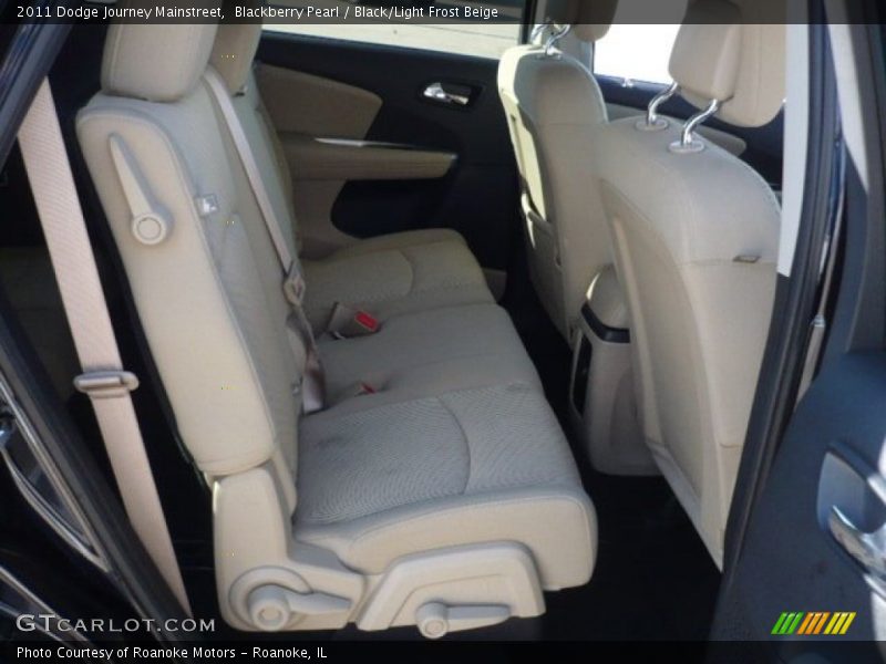 Blackberry Pearl / Black/Light Frost Beige 2011 Dodge Journey Mainstreet