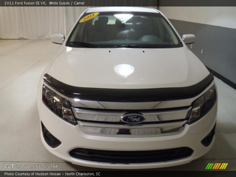 White Suede / Camel 2011 Ford Fusion SE V6