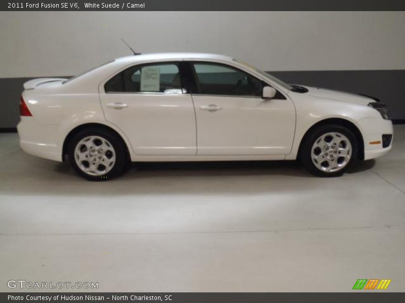 White Suede / Camel 2011 Ford Fusion SE V6
