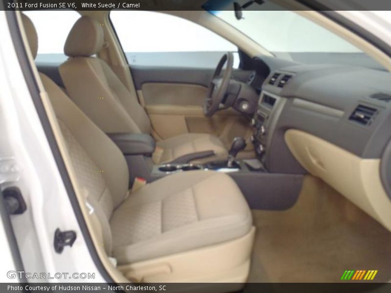 White Suede / Camel 2011 Ford Fusion SE V6