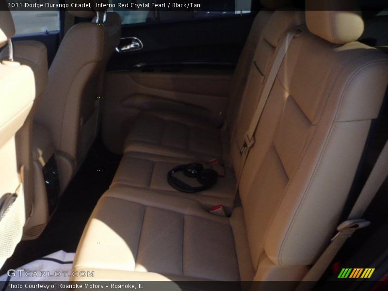 Inferno Red Crystal Pearl / Black/Tan 2011 Dodge Durango Citadel