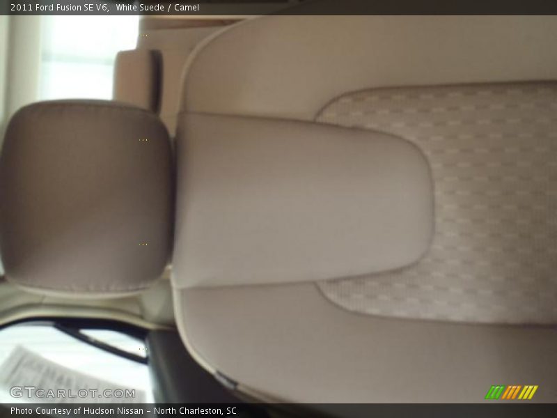 White Suede / Camel 2011 Ford Fusion SE V6