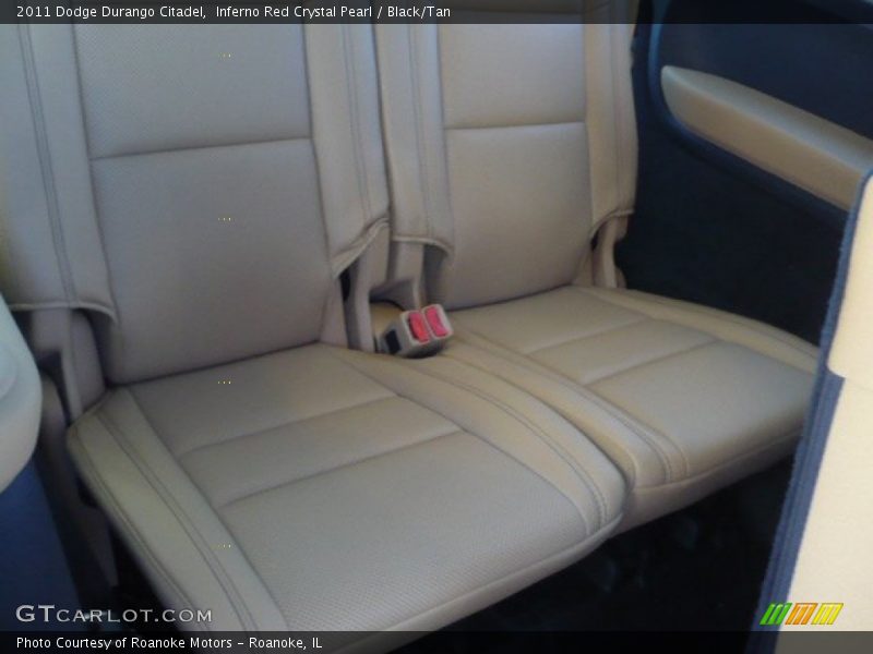 Inferno Red Crystal Pearl / Black/Tan 2011 Dodge Durango Citadel
