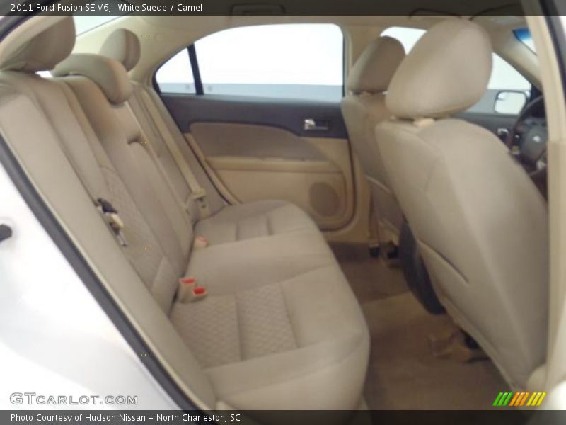 White Suede / Camel 2011 Ford Fusion SE V6
