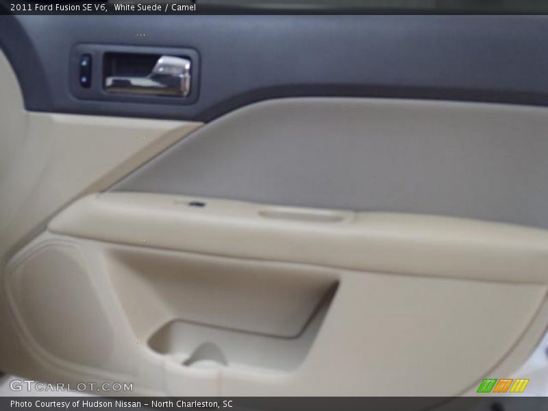 White Suede / Camel 2011 Ford Fusion SE V6