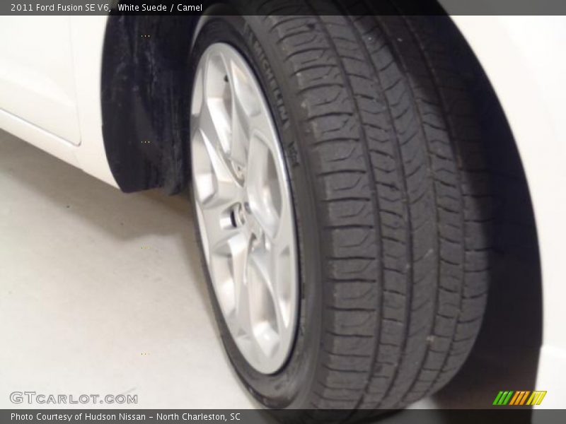 White Suede / Camel 2011 Ford Fusion SE V6