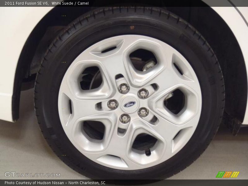 White Suede / Camel 2011 Ford Fusion SE V6