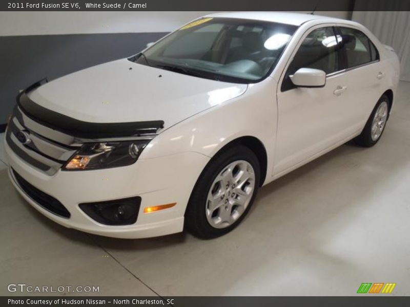 White Suede / Camel 2011 Ford Fusion SE V6