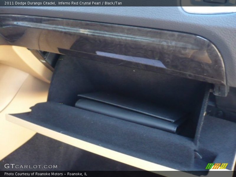 Inferno Red Crystal Pearl / Black/Tan 2011 Dodge Durango Citadel