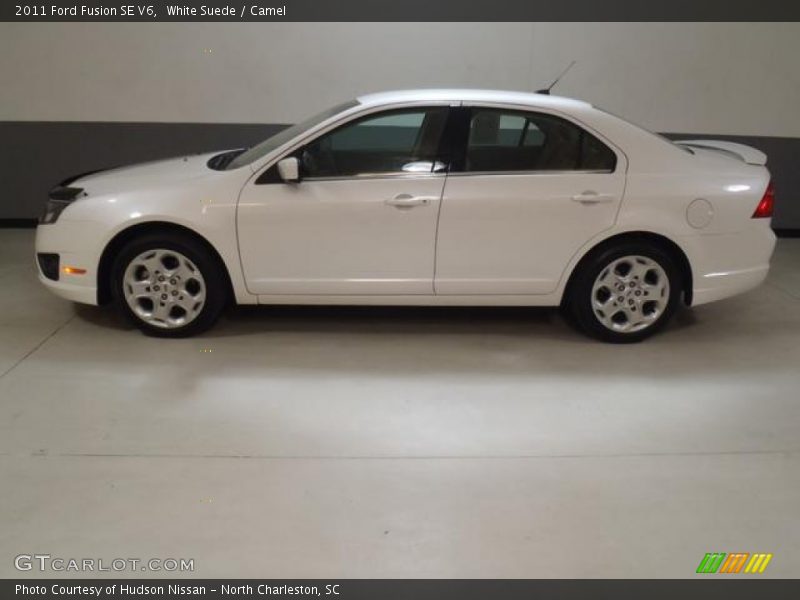 White Suede / Camel 2011 Ford Fusion SE V6