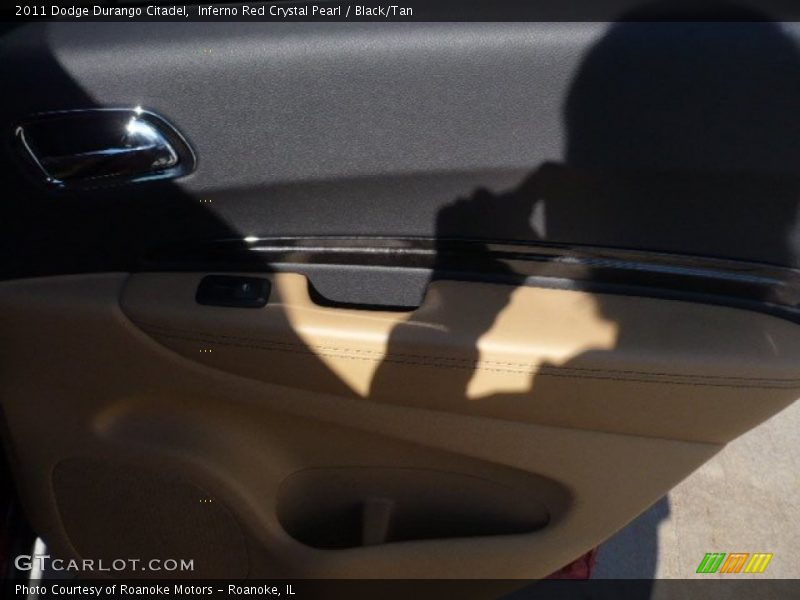 Inferno Red Crystal Pearl / Black/Tan 2011 Dodge Durango Citadel