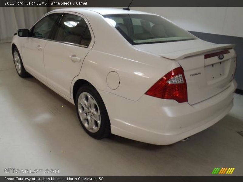 White Suede / Camel 2011 Ford Fusion SE V6
