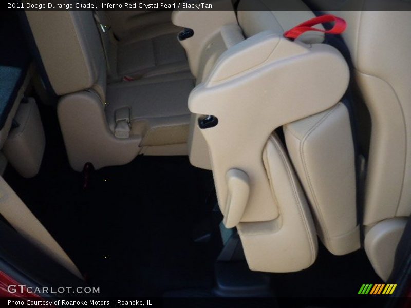 Inferno Red Crystal Pearl / Black/Tan 2011 Dodge Durango Citadel