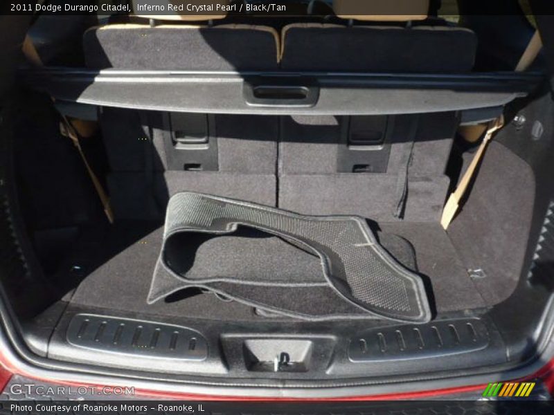 Inferno Red Crystal Pearl / Black/Tan 2011 Dodge Durango Citadel