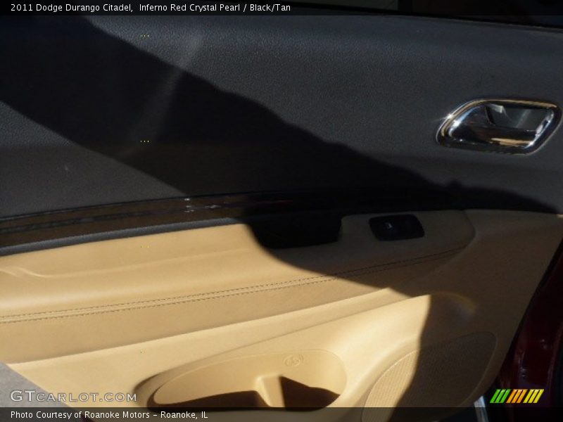 Inferno Red Crystal Pearl / Black/Tan 2011 Dodge Durango Citadel