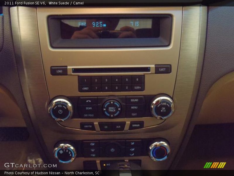 White Suede / Camel 2011 Ford Fusion SE V6