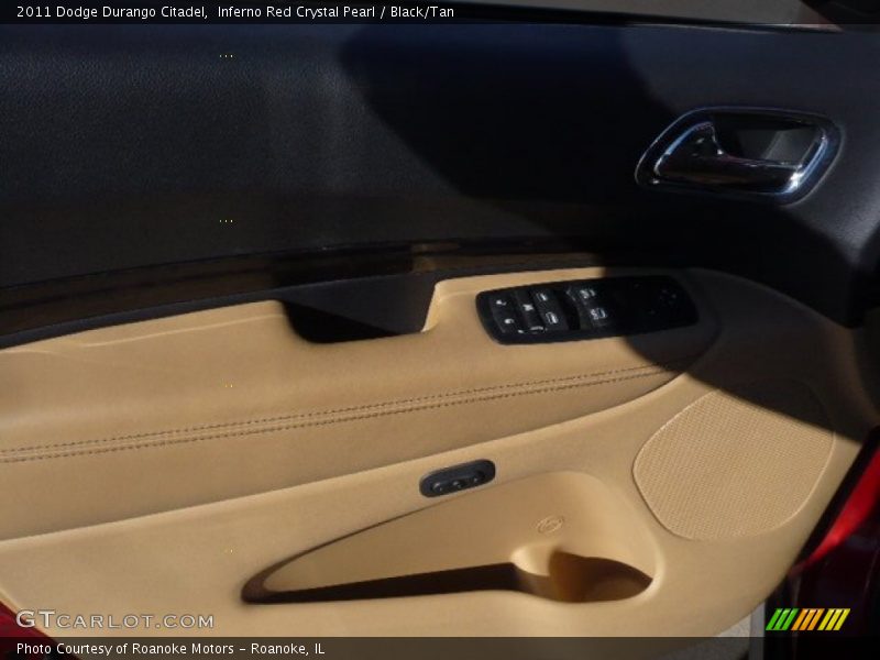 Inferno Red Crystal Pearl / Black/Tan 2011 Dodge Durango Citadel