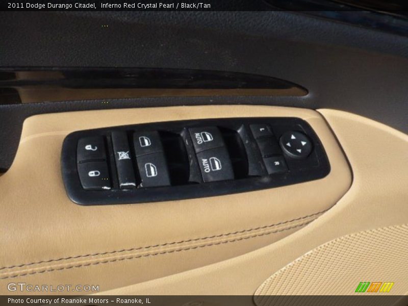 Inferno Red Crystal Pearl / Black/Tan 2011 Dodge Durango Citadel