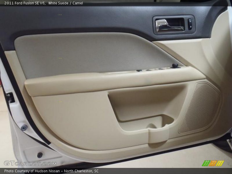 White Suede / Camel 2011 Ford Fusion SE V6