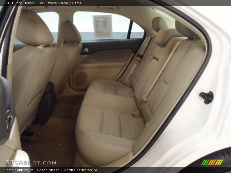 White Suede / Camel 2011 Ford Fusion SE V6