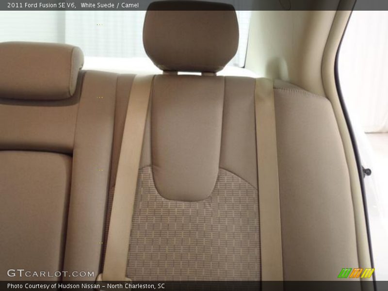 White Suede / Camel 2011 Ford Fusion SE V6