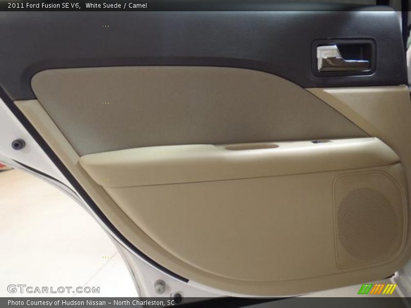 White Suede / Camel 2011 Ford Fusion SE V6