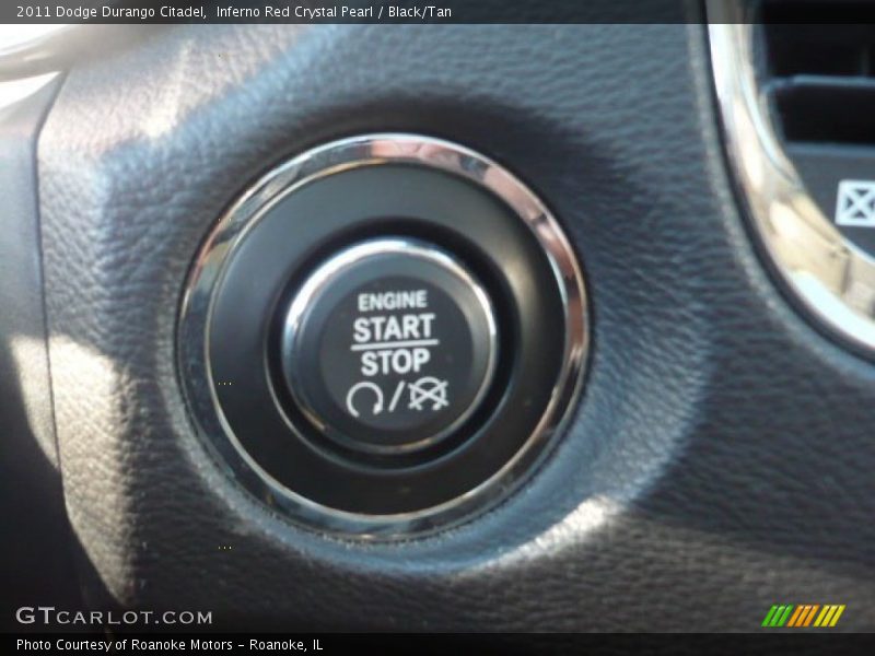 Inferno Red Crystal Pearl / Black/Tan 2011 Dodge Durango Citadel