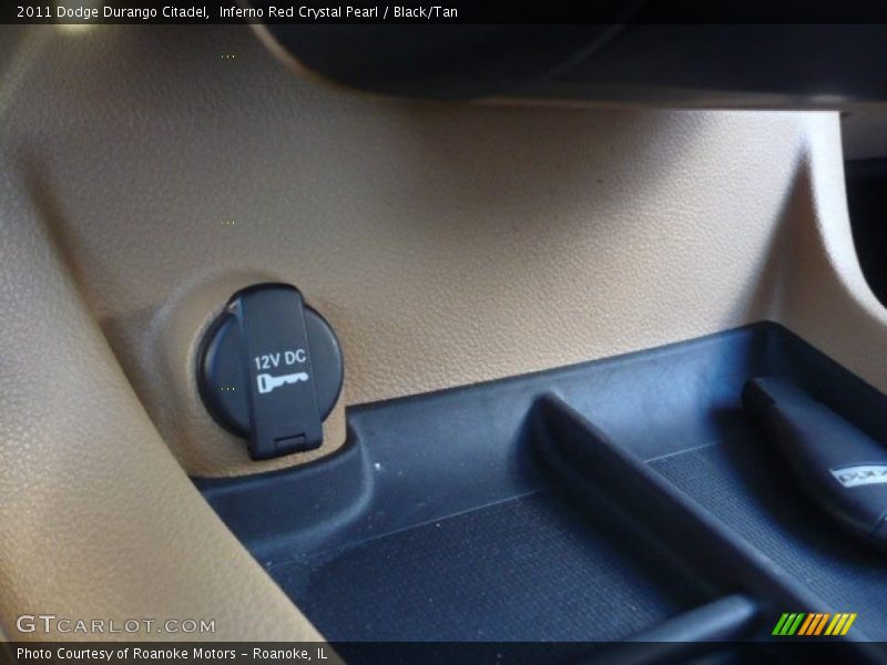 Inferno Red Crystal Pearl / Black/Tan 2011 Dodge Durango Citadel