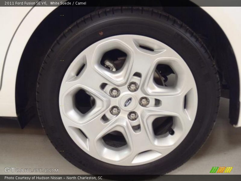 White Suede / Camel 2011 Ford Fusion SE V6