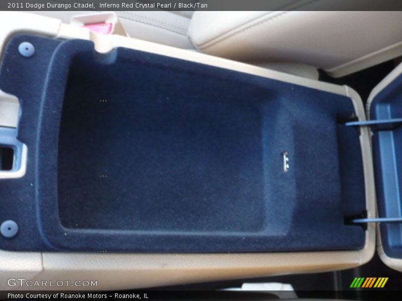 Inferno Red Crystal Pearl / Black/Tan 2011 Dodge Durango Citadel