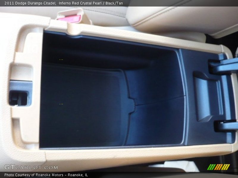 Inferno Red Crystal Pearl / Black/Tan 2011 Dodge Durango Citadel