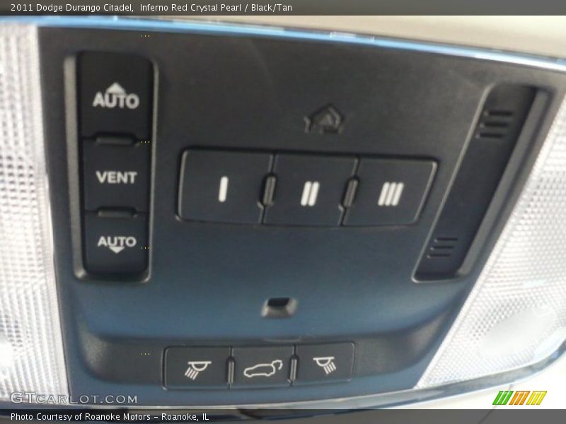 Inferno Red Crystal Pearl / Black/Tan 2011 Dodge Durango Citadel