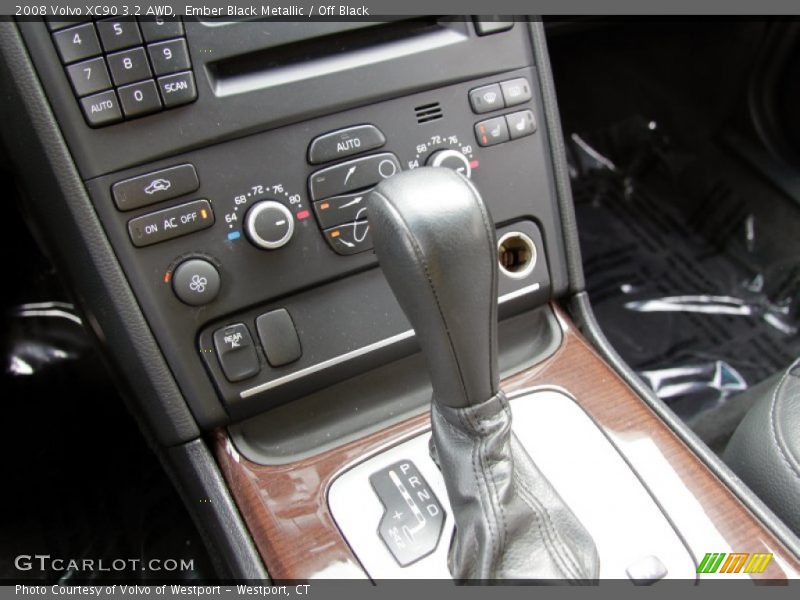 Ember Black Metallic / Off Black 2008 Volvo XC90 3.2 AWD