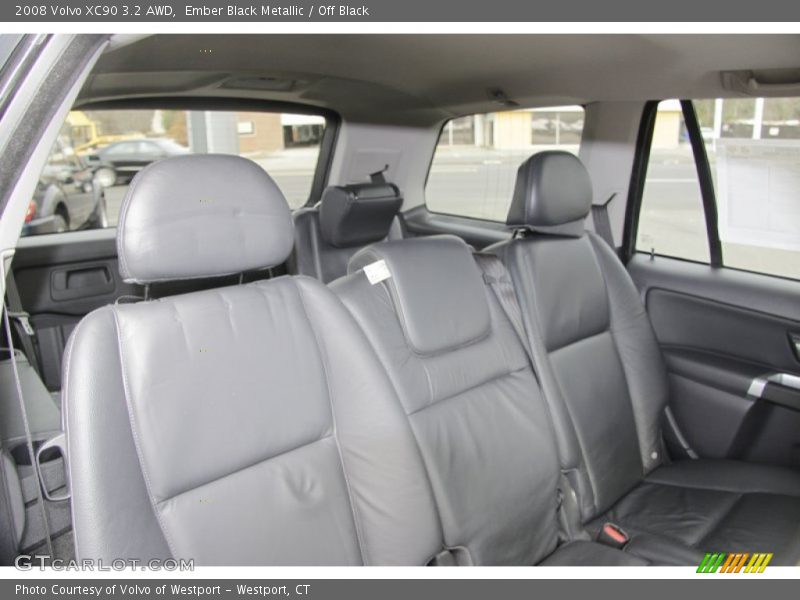 Ember Black Metallic / Off Black 2008 Volvo XC90 3.2 AWD