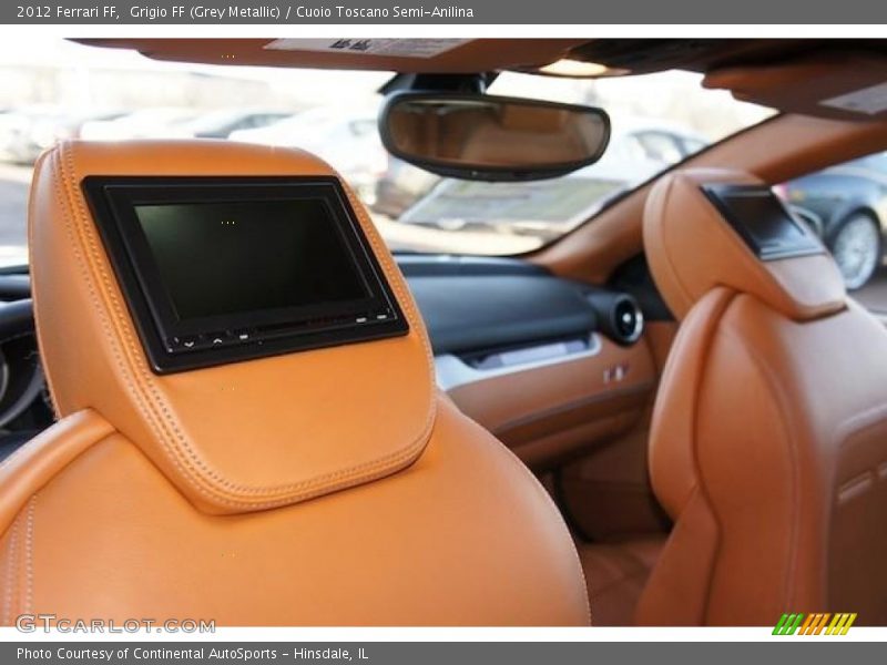 Headrest mounted DVD screens - 2012 Ferrari FF 