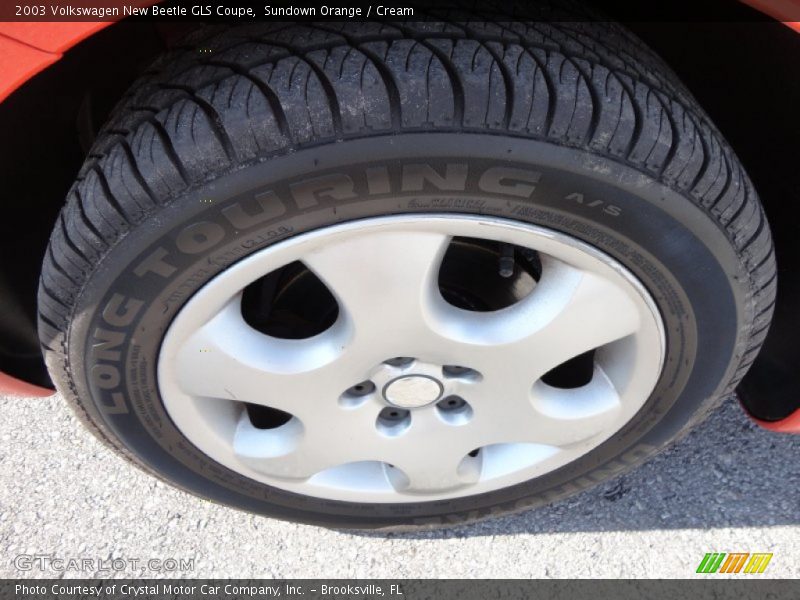 Sundown Orange / Cream 2003 Volkswagen New Beetle GLS Coupe