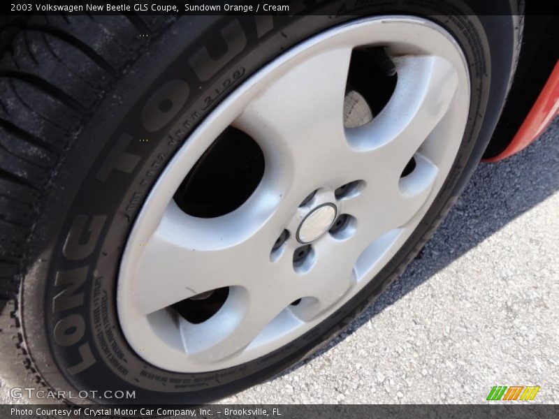 Sundown Orange / Cream 2003 Volkswagen New Beetle GLS Coupe