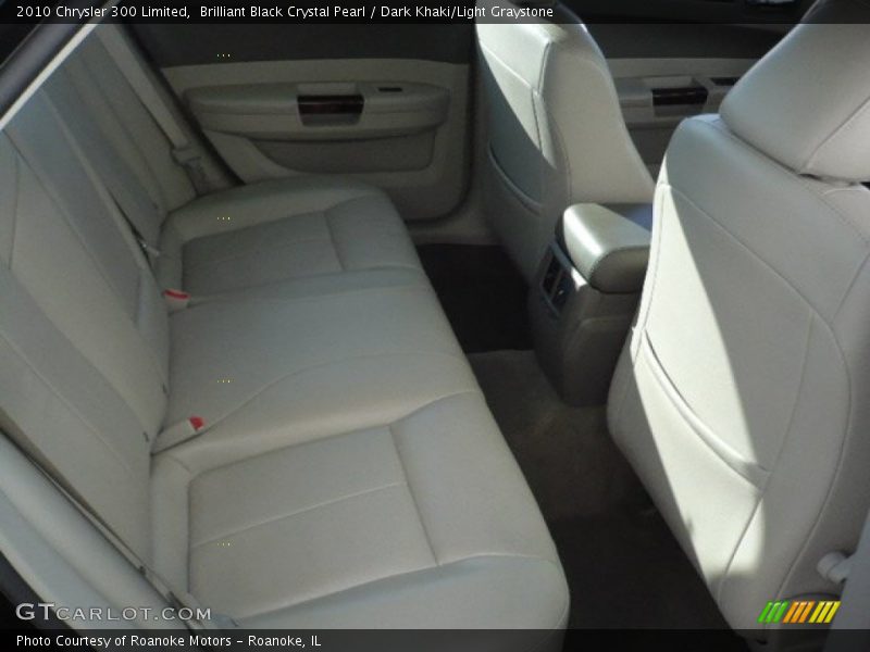 Brilliant Black Crystal Pearl / Dark Khaki/Light Graystone 2010 Chrysler 300 Limited