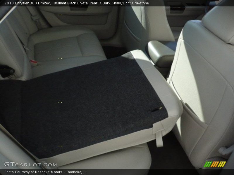 Brilliant Black Crystal Pearl / Dark Khaki/Light Graystone 2010 Chrysler 300 Limited