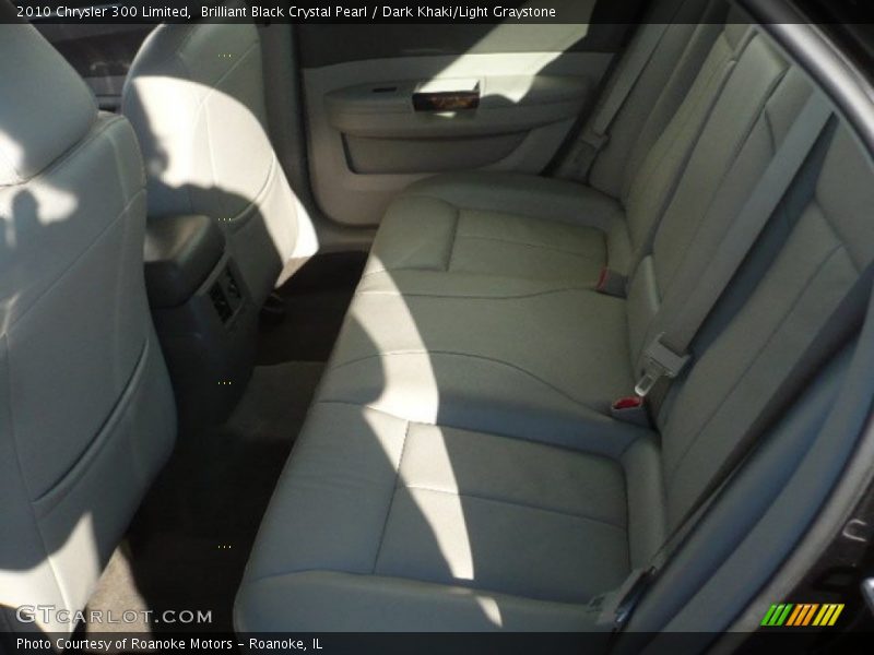 Brilliant Black Crystal Pearl / Dark Khaki/Light Graystone 2010 Chrysler 300 Limited