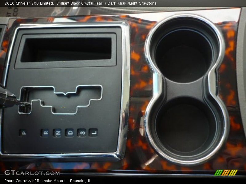 Brilliant Black Crystal Pearl / Dark Khaki/Light Graystone 2010 Chrysler 300 Limited