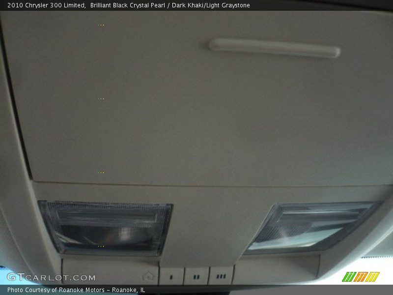 Brilliant Black Crystal Pearl / Dark Khaki/Light Graystone 2010 Chrysler 300 Limited